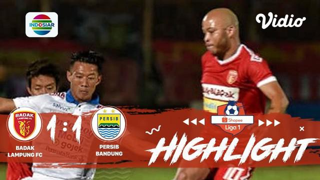 Laga lanjutan #Shopeeliga1, #BadakLampungFC VS #PersibBandung di Stadion Sumpah Pemuda pada hari Minggu malam hari (25/08/2019) be...