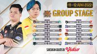 Link Live Streaming MSC 2022 Group Stage Pekan Perdana di Vidio, Minggu 12 Juni 2022. (Sumber : dok. vidio.com)