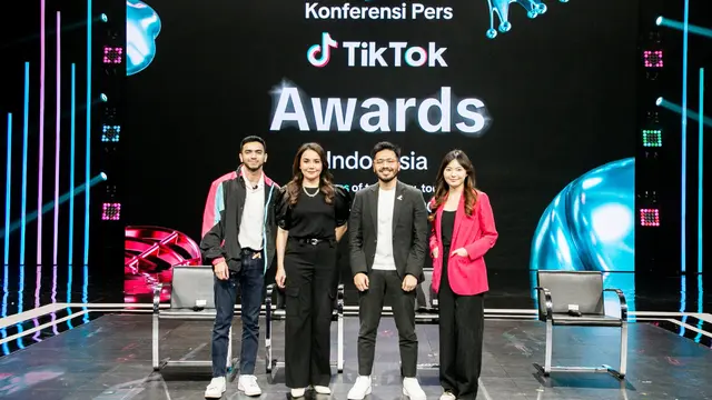 Konferensi Pers TikTok Awards Indonesia 2024 di Studio RCTI (Dok/TikTok)