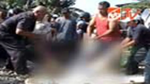 Wanita Tewas Ditabrak Kereta