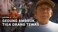 Gedung Hogwan di Brebes, Jawa Tengah ambruk menimpa tiga rumah warga pada Minggu pagi. Akibat kejadian ini dua orang anak dan seorang lansia tewas tertimpa bangunan roboh.