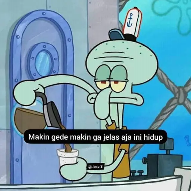 7 Meme Orang Lelah dengan Keadaan Ini Turut Bikin Sedih