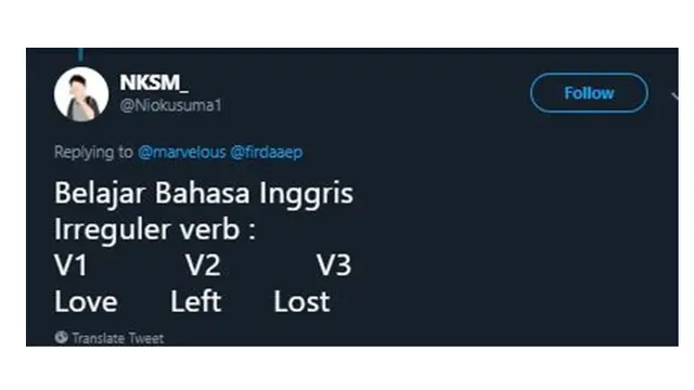 Cara Nyeleneh Belajar Bahasa Inggris ala Netizen Ini Bikin Senyum Miris