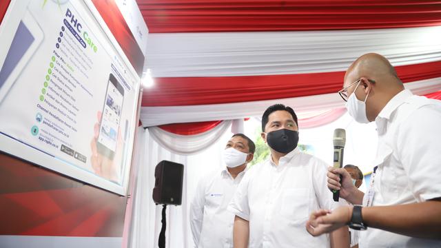 Erick Thohir Apresiasi Kesiapan Rs Surabaya Tangani Covid 19 Surabaya Liputan6 Com