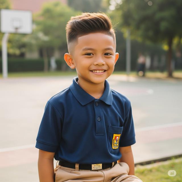 14 Model Rambut Anak Sekolah SD Kekinian, Rapi dan Keren Sesuai Tata Tertib