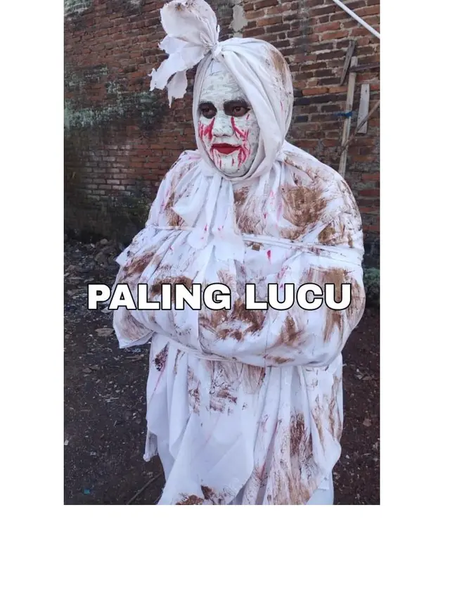 7 Editan Foto Netizen Lagi Cosplay Pocong Ini Bikin Geleng Kepala, Gagal Seram