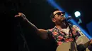 Band Rock & Roll, Naif saat beraksi di Indonesia Greaser Party 2015, Senayan, Jakarta, Jumat (10/4/2015). (Liputan6.com/Faisal R Syam)