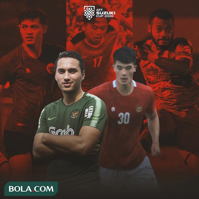 Piala AFF - Ilustrasi Alfeandra Dewangga, Edo Febriansyah, Marckho Sandi, Ezra Walian, Elkan Baggot