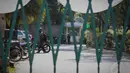 Penjagaan tersebut dilakukan pasca aksi saling pecat pengurus di lingkungan DPP PPP, Jakarta, (17/9/14). (Liputan6.com/Faizal Fanani) 
