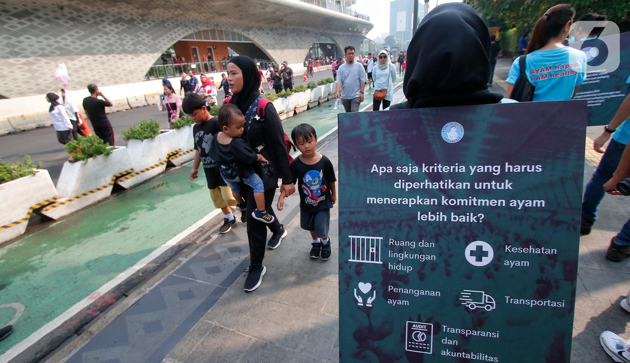 Ayam yang dikonsumsi bebas dari penggunaan antibiotik berlebih dan kekejaman hewan. (Liputan6.com/Angga Yuniar)