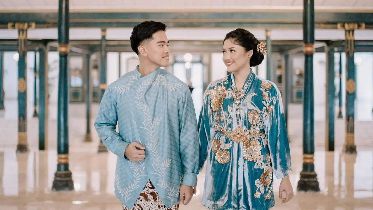 Kaesang Pangarep dan Erina Gudono. (Foto: Iluminen dari Instagram @kaesangp)