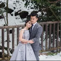 Dion Wiyoko dan Fiona  | foto: akun instagram @fionaanthony