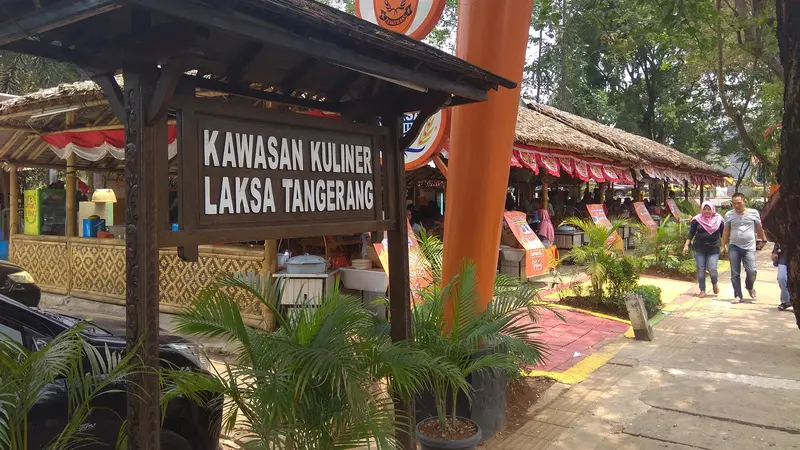 Kawasan kuliner laksa di Tangerang, Banten