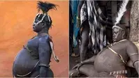 Punya Lomba Unik, Suku Bodi di Afrika Ini Berkompetisi untuk Punya Perut Paling Besar