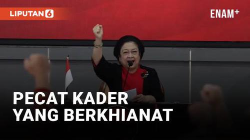 VIDEO:  Megawati Tegas Akan Pecat Kader Parta yang Berkhianat