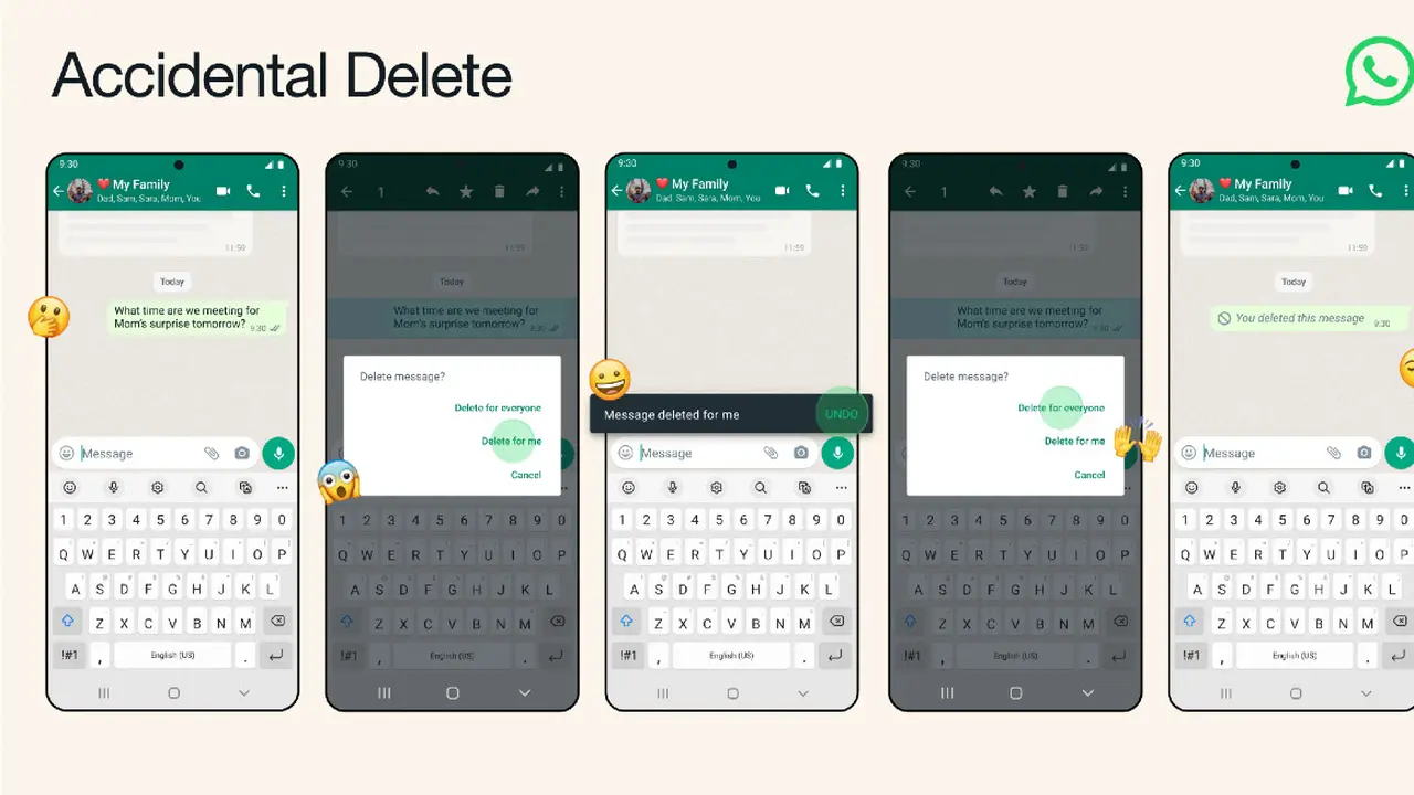 Fitur Baru WhatsApp Accidental Delete