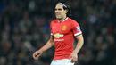 3. Radamel Falcao - Manchester United meminjam Radamel Falcao dari AS Monaco pada tahun 2014. Pemain asal Kolombia ini datang ke Manchester United sebagai salah satu penyerang terbaik di dunia namun dari 29 penampilannya, Falcao hanya mencetak empat gol di sepanjang musim 2014/15. (AFP/Oli Scarff)