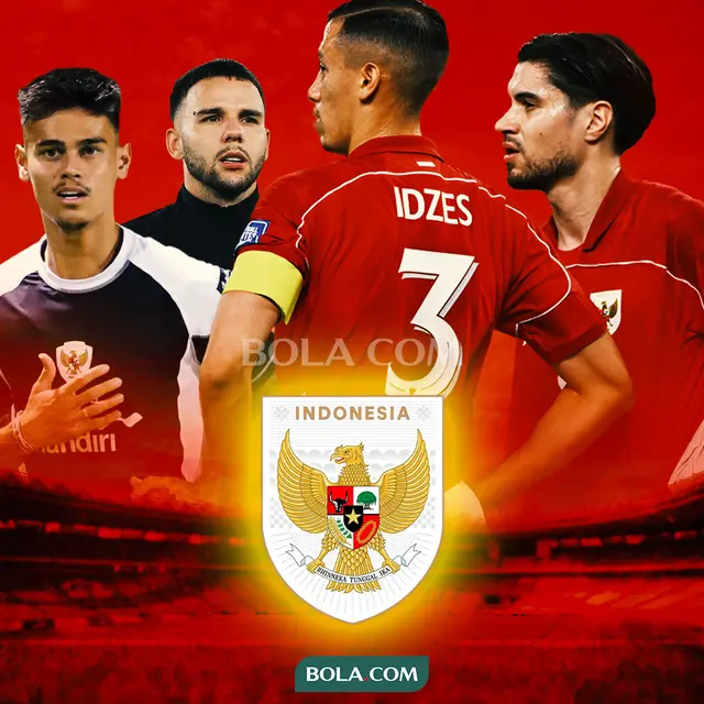 Timnas Indonesia - Mees Hilgers, Calvin Verdonk, Jay Idzes, Kevin Diks