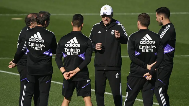 Foto: Mengintip Persiapan Real Madrid Jelang Laga El Clasico Menghadapi Barcelona di Liga Spanyol
