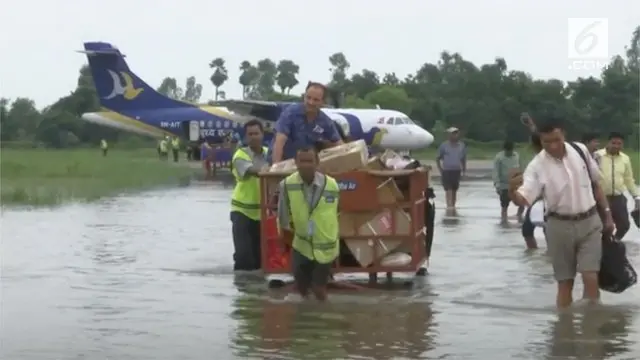 Banjir bandang dan tanah longsor dipicu oleh hujan lebat, telah menyebabkan lebih dari 40 orang tewas di Nepal. 