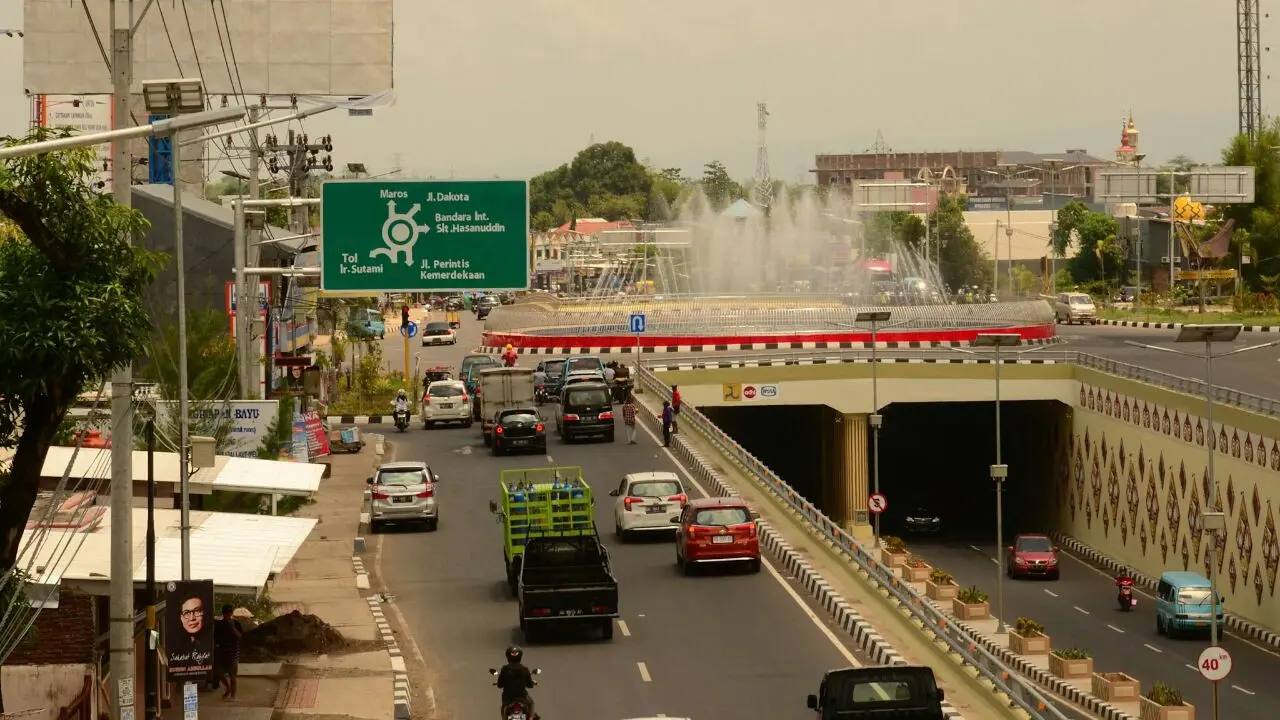 Underpass Simpang Mandai dan Tol Layang AP Pettarani