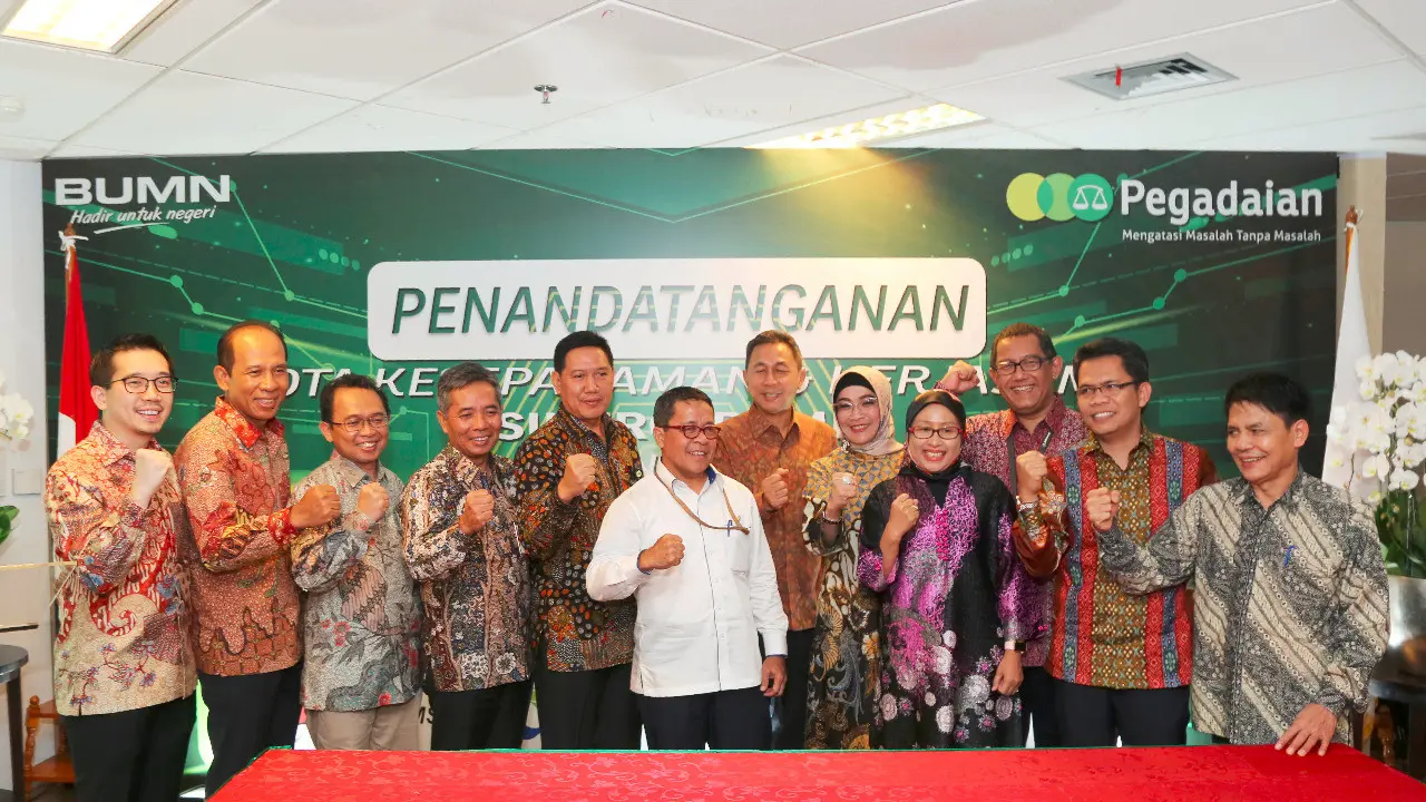 Tingkatkan Layanan dan Bisnis, BRI-Pegadaian Teken Kerja Sama Strategis