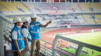 PLN pastikan pasokan listrik untuk GBT aman selama kualifikasi AFC U-20. (Dian Kurniawan/Liputan6.com)