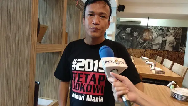 Relawan Jokowi Deklarasikan Gerakan 2019 Tetap Jokowi. (Liputan6.com/Putu Merta SP)