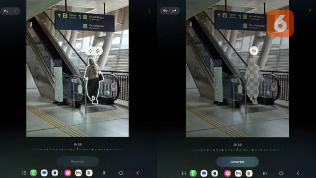 Generative Edit di Galaxy Z Fold7