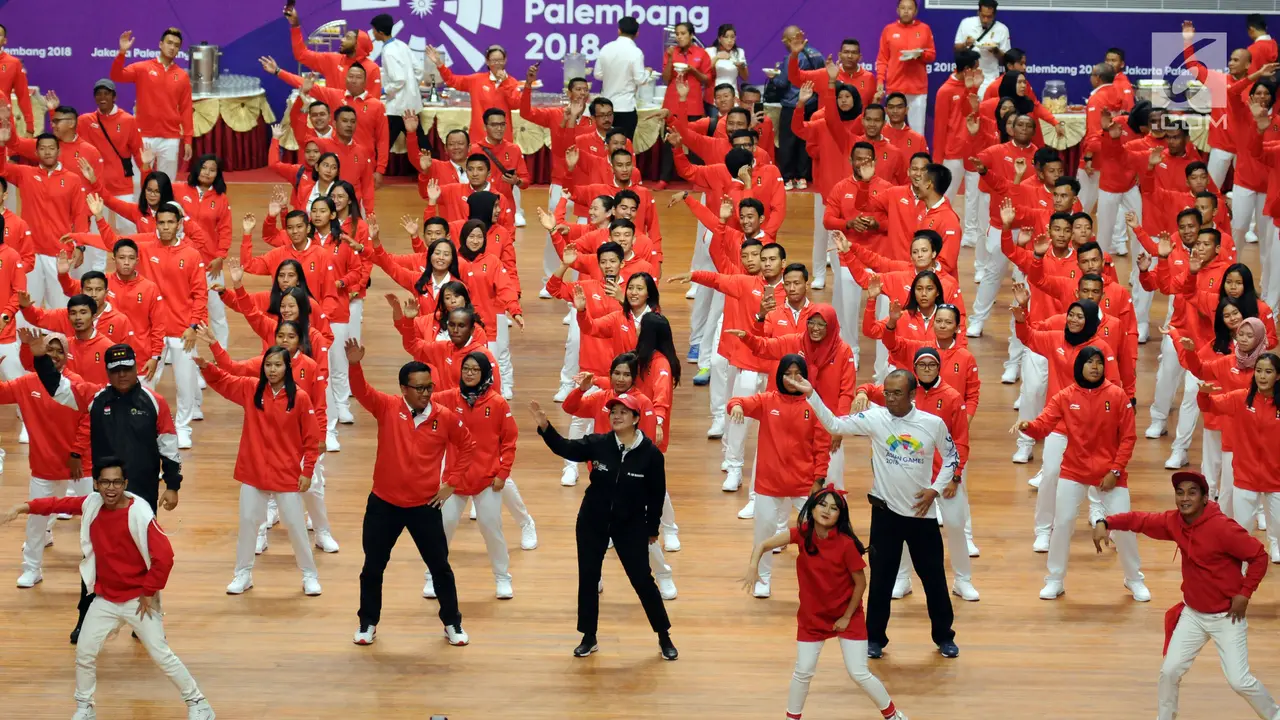 Kontingen Indonesia untuk Asian Games 2018 Resmi Dikukuhkan