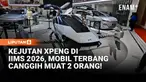 Xpeng mengejutkan pengunjung IIMS 2026 dengan menampilkan mobil terbang listrik (eVTOL) Xpeng X2. Mobil berkapasitas dua penumpang ini mampu lepas landas secara vertikal, terbang hingga 35 menit, dan dilengkapi mode otonom serta manual.