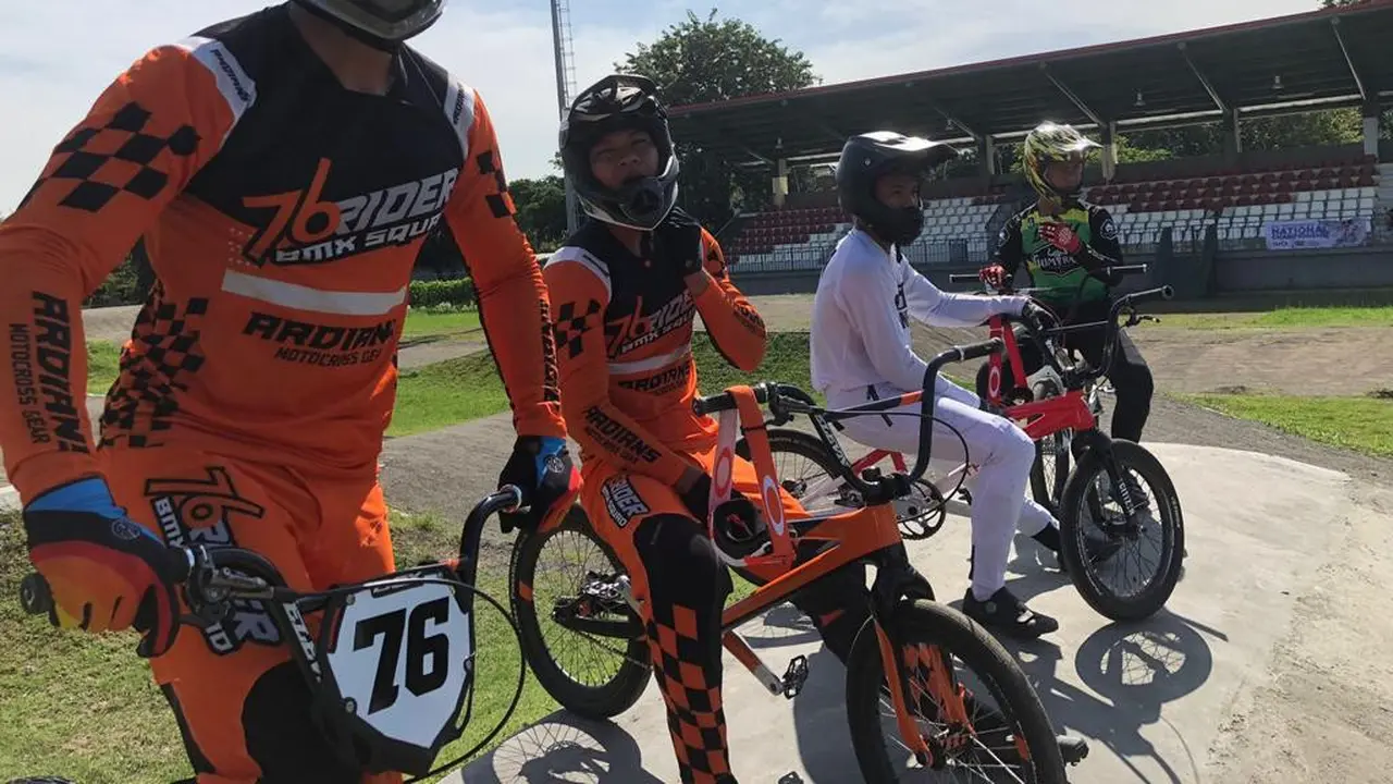 Ratusan Atlet Ikut Kejurnas BMX 2022