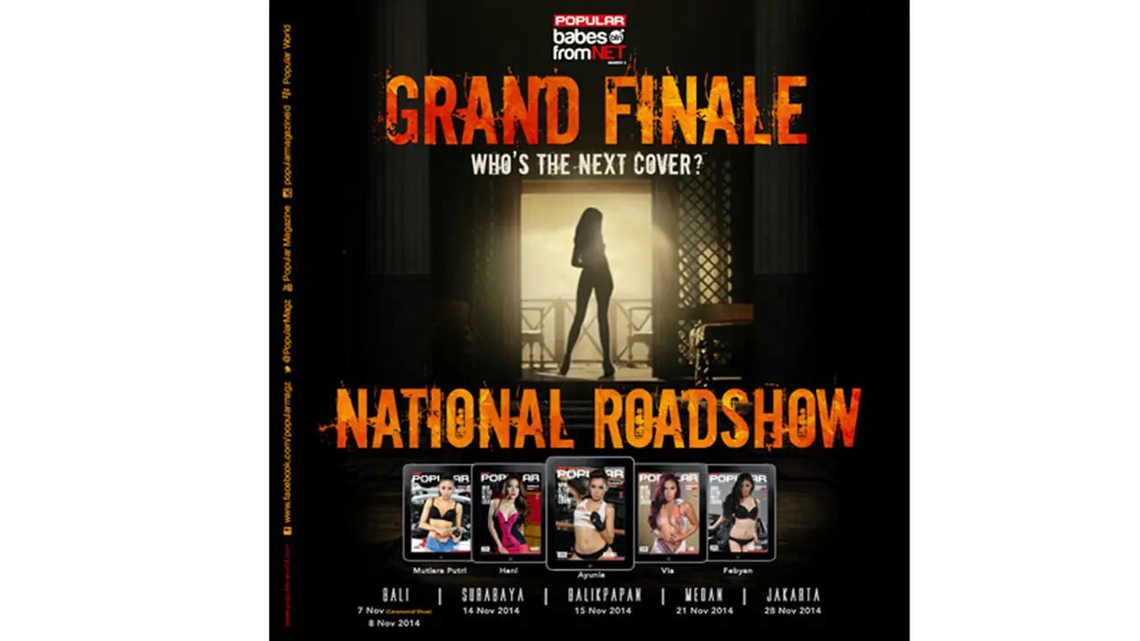 Catat! Ini Jadwal Roadshow Model Popular di Indonesia