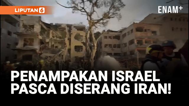 Hancur! Bangunan di Israel Runtuh Diterjang Misil Iran!