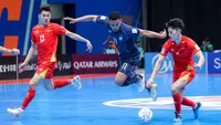 Foto: Aksi Bintang Timnas Futsal Thailand, Muhammad Osamanmusa saat Berjumpa dengan Vietnam di Piala Asia
