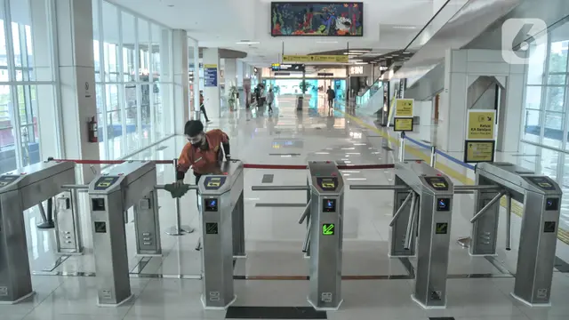 Persiapan Stasiun BNI City Layani KRL Commuter Line
