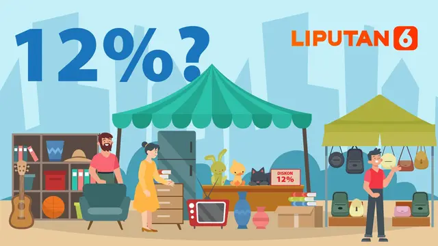 Banner Infografis Barang Mewah dan Jasa Premium Kena PPN 12 Persen Mulai 1 Januari 2025
