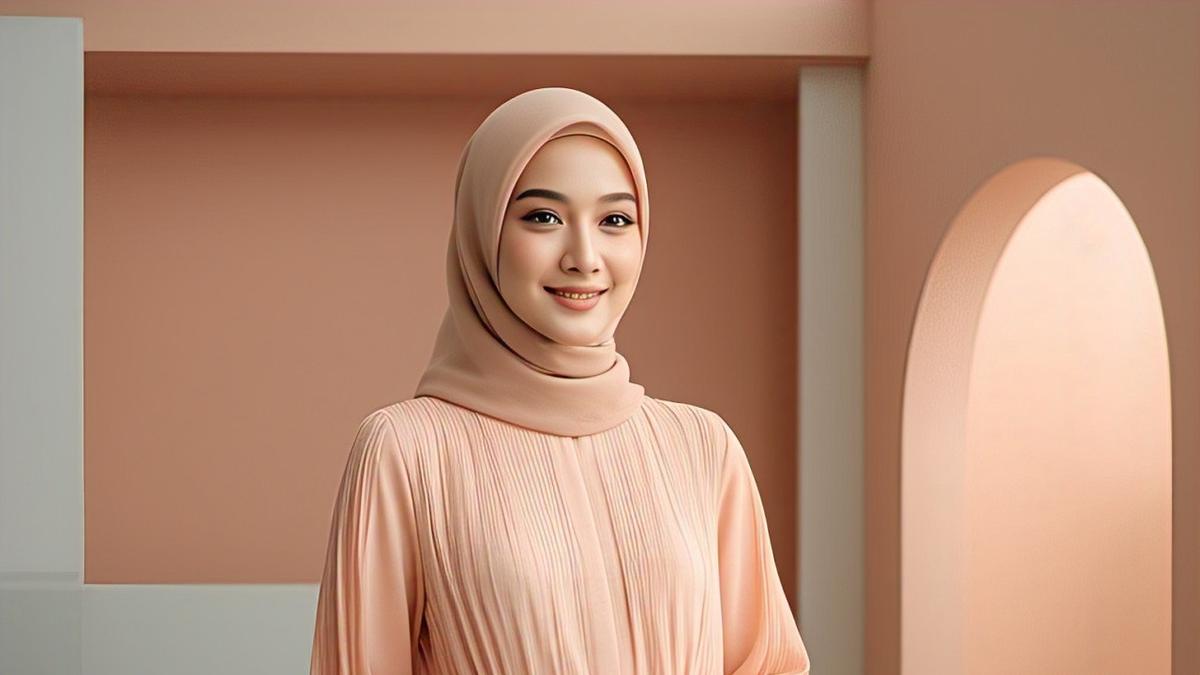 Baju Peach Cocok dengan Jilbab Warna Apa? Ini 6 Inspirasi Gaya yang Elegan