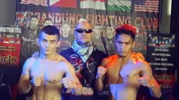 Lima negara akan mengikuti Kejuaraan Tarung Bebas Internasional dengan tajuk "Duel#4" yang  diselenggarakan Bandung Fighting Club (BFC), Minggu (3/12/2017) di GOR Tri Lomba Juang, Jalan Pajajaran, Kota Bandung. (Bola.com/Erwin Snaz)