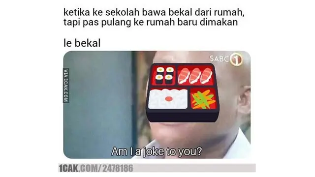 6 Meme Bawa Bekal Ke Sekolah Ini Bikin Ngakak