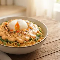 Resep Mie Kocok Mentai Ekonomis. Foto: AI Generated