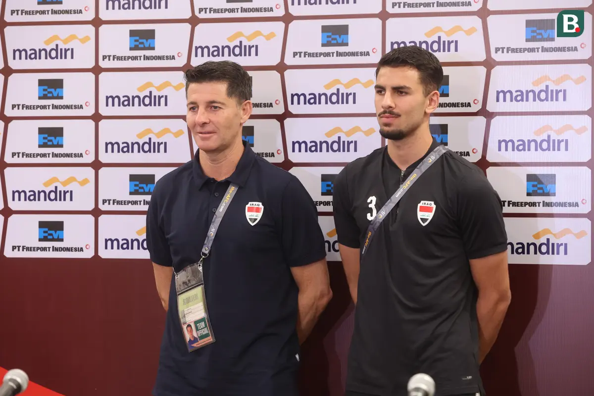 Konferensi Pers Timnas Indonesia Vs Irak