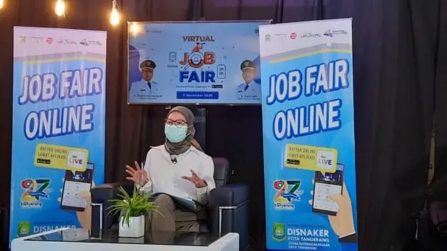Disnaker Kota Tangerang Gelar Virtual Job Fair, Buruan Download Aplikasi Tangerang LIVE