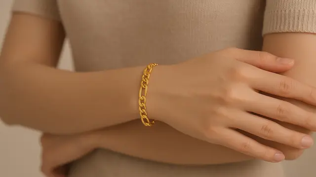 Model Gelang Emas Plat Polos untuk Investasi/Ilustrasi gambar oleh AI