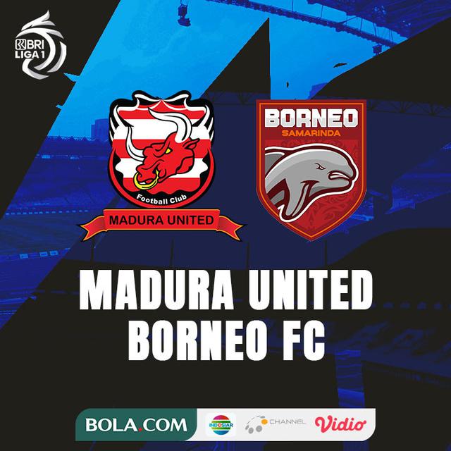 BRI Liga 1 - Madura United Vs Borneo FC