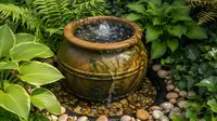 4 Cara Membuat Air Mancur Taman dari Pot Bekas, Mudah dan Hemat Biaya