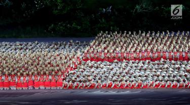 Tari Saman di Pembukaan Asian Games