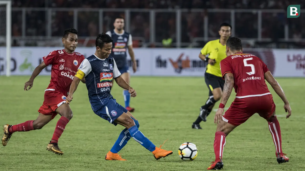 Persija Jakarta Bungkam Arema FC