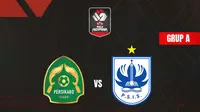 Piala Menpora - Persikabo 1973 Vs PSIS Semarang (Bola.com/Adreanus Titus)
