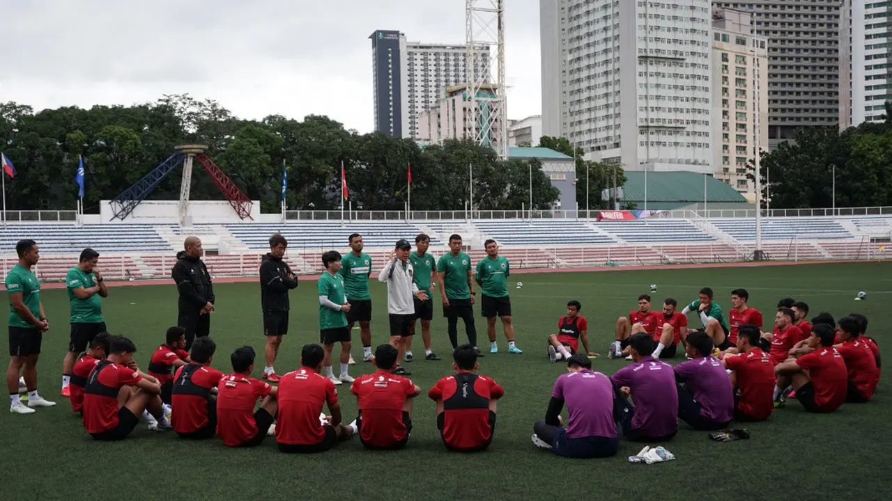 Timnas Indonesia di Filipina.